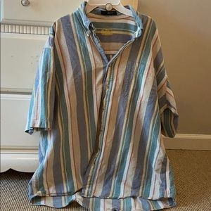 BdBaggies Vintage Striped Button Down Shirt